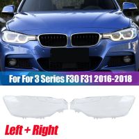 ฝาครอบโป๊ะโคมไฟหลอดไฟหน้าฝาปิดเลนส์ไฟหน้ารถ Se ด้านขวาสำหรับ-BMW 3ชุด F30 F31 2016-2018 320 328 330 340