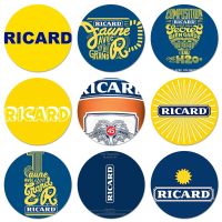 58mm Ricard Kitchen Home Decor Refrigerator Magnetic Stickers Opener Beer Coke  Power Points  Switches Savers