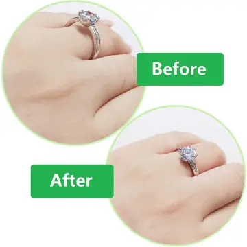 8 Piece Set ring adjuster transparent/ring size adjuster ring stopper /ring  adjuster invisible