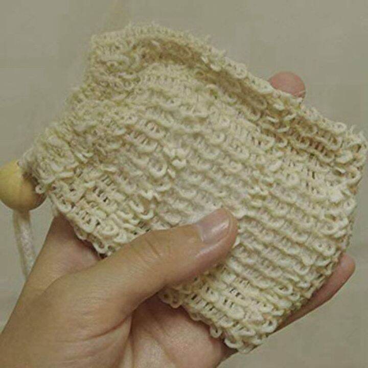 90-pack-natural-sisal-soap-bag-exfoliating-soap-saver-pouch-holder-with-wooden-beads