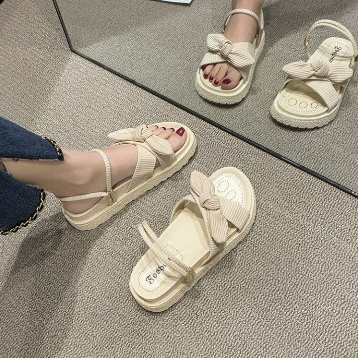 kkj-mall-รองเท้า-รองเท้าผู้หญิง-รองเท้าแตะร-แฟชั่น-สินค้ามาใหม่-ธรรมดา-รองเท้าแตะ