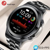 2023 New Bluetooth Call Smartwatch ECG PPG Blood Glucose Smart Watch Men Fitness Tracker Glucose Meter Thermometer Health Watch