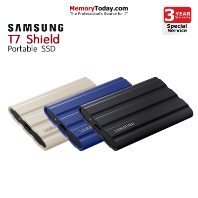 SAMSUNG T7 Shield USB3.2(10Gbps) Type-C Portable SSD / Capacity: 1TB/2TB/4TB