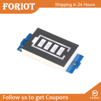 Foriot  4S 5-25MA โมดูลตัวชี้วัดระดับแบตเตอรี่ลิเธียม5V/2A 100% ต้นฉบับ (จอแสดงผลสีฟ้า)