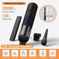 ○ Wireless Portable Car Vacuum Cleaner Cordless Rechargeable Handheld Cleaning Tools 20000Pa Air Blower Cleaning for Home and Car