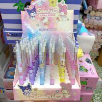 Lele Pencil】ดินสอกิจกรรมของครอบครัว Sanrio สุดน่ารัก36ชิ้น No.3316ดินสอกดรูปหัวใจเด็กผู้หญิงลายการ์ตูน