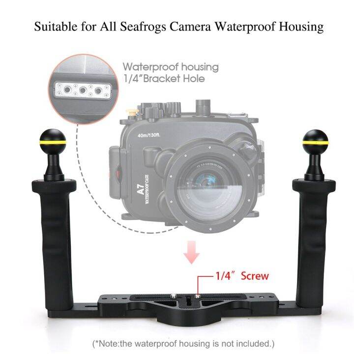 seafrogs-diving-camera-housing-handle-tray-bracket-handheld-stabilizer-for-phone-camera-underwater-photography-accessory