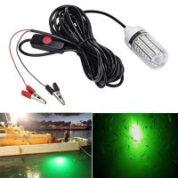 12V Fishing Light 108pcs 2835 LED Underwater Fishing Light IP68 Lures Fish Finder Lamp Attracts Prawns Squid Krill (4 Colors )