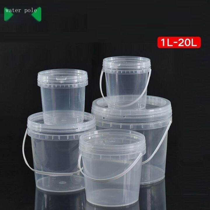 FoodGrade Plastic Bucket With Cover Sealing Packaging Barrels