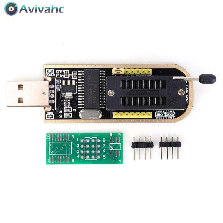 CH341A 24 25 Series USB Programmer 8 PIN/16PIN EEPROM Flash BIOS USB To ...