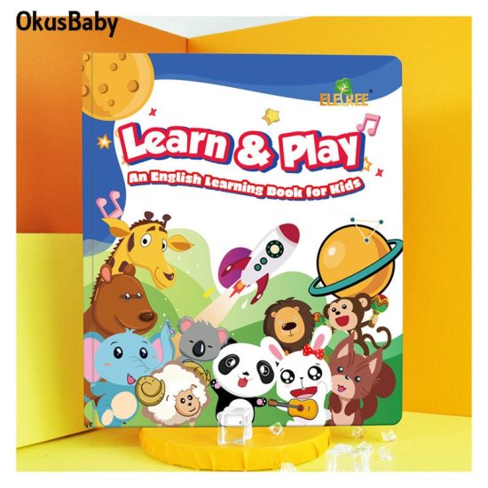 Deluxe english cartoon animal touch children s point reading machine early - ảnh sản phẩm 1