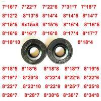 ❒□ 2PC NBR 7 8MM 8x17x5 8x15x5 8x22x6x4 8x22x7 8x22x8 Nitrile Skeleton TC Repair Oil Seal Gaskets Bread Maker Sorbet Blender