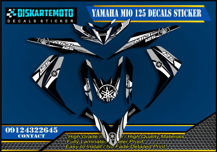 Yamaha Mio i 125 M3 Decals Sticker Lazada PH