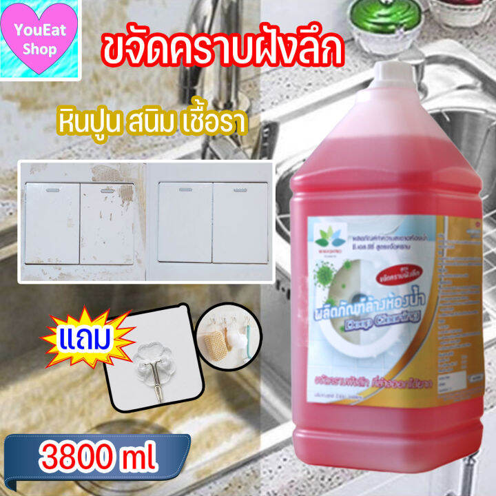 น้ำยาล้างห้องน้ำ-สูตรขจัดคราบฝังลึก-หินปูนสนิม-3-800ml-ล้างห้องน้ำ-แถม-ตะขอติดผนัง