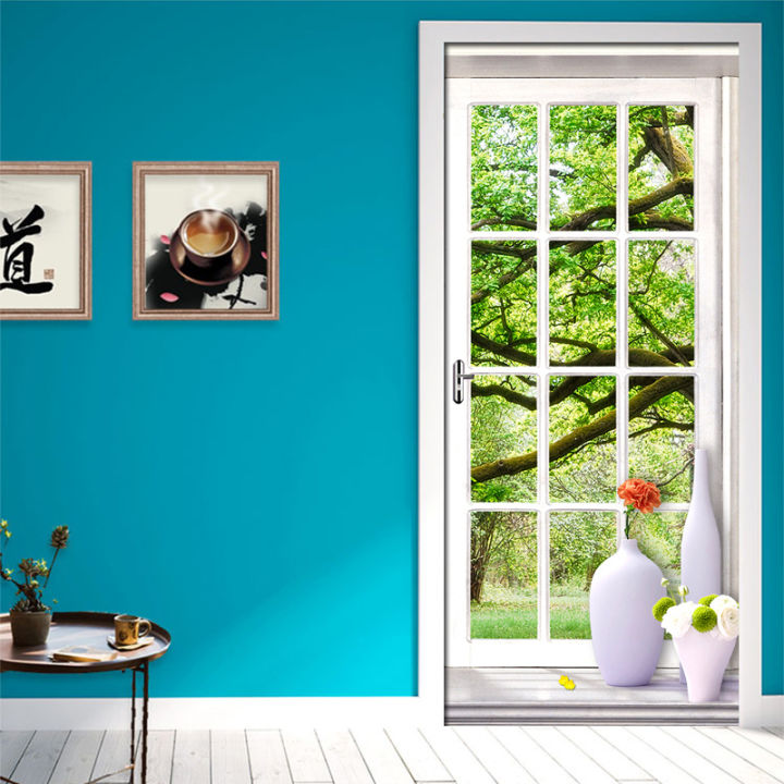 3d-scenery-outside-the-window-door-stickers-european-style-wall-sticker-for-bedroom-living-room-landscape-waterproof-decals-3d