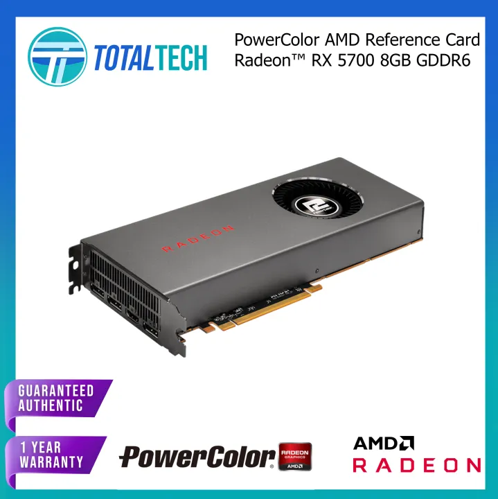 Reference Rx 5700 PowerColor Radeon™ RX 5700 8GB GDDR6 Reference Card | Lazada PH