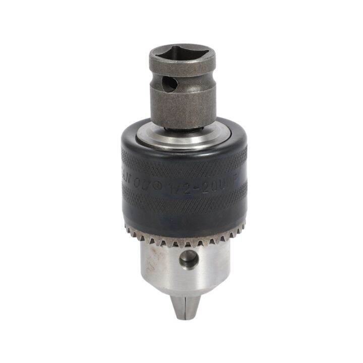 13mm Keyless Drill Chuck - 1/2" Mount, Self-Locking, 3/8" Thread, For AC/DC Electric Drills Under 700W - View #4