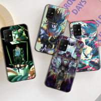 JoJos Bizarre Adventure Phone Case For Samsung Galaxy A71 4G Funda Back Cover Soft TPU Coque Carcasa Japan Cartoon JoJo Anime