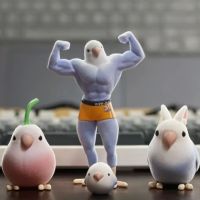 Taro Ball What The Bird Series Blind Box Anime Mystery Box Toys Doll Cute Collection Figure Desktop Model Animal Statue Gift