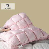 hyfvbujh❃☇  Lanlika Down With Cotton Neck Pillows Bed 1PCS