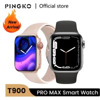 PINGKO T900 Pro Max Smart Watch Series 7 Bluetooth Call AI Voice Assistant Fitness Watches For Android IOS Support Dropshipping