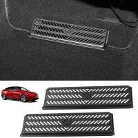 【hot】 NITOYO Backseat Air Vent Cover Snap-in Rear Under Conditioning Outlet Grille Protector for Tesla Y 2019-2023