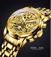 Đồng hồ nam giả cơ siêu đẹp RZY068 fullbox thumbnail