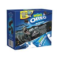 OREO โอรีโอ มินิ คุกกี้ออริจินอล สอดไส้ครีมกลิ่นวานิลลา 20.4 กรัม แพ็ค 10 ห่อ