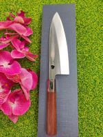 #มีดเชฟ ญี่ปุ่น เดเบะ ใบมีดยาว 21 เซ็นติเมตร ด้ามจับไม้เนื้อแข็ง Deba Japanese chef knife Bland long 21 cm super premium quality