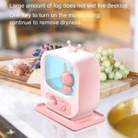 2022 New 200ml Retro TV Air Humidifier Portable Water Replenishing Machine Ultrasonic Essential Oil Diffuser Aromatherapy Home C