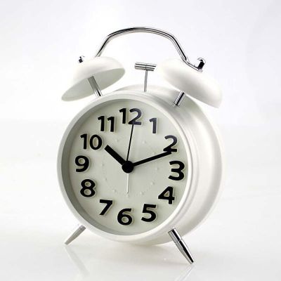 【Worth-Buy】 นาฬิกาตกแต่งเด็ก3นิ้วโลหะนาฬิกาปลุกย้อนยุคคลาสสิกแบบยุโรปเครื่องประดับวันเกิดของเด็กเรียบง่าย
