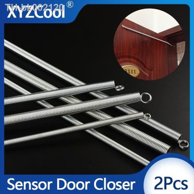 ☫✒ Door Automatic Closer Sensor Door Closer 65Mn Tension Extension Spring Sliding Door Spring
