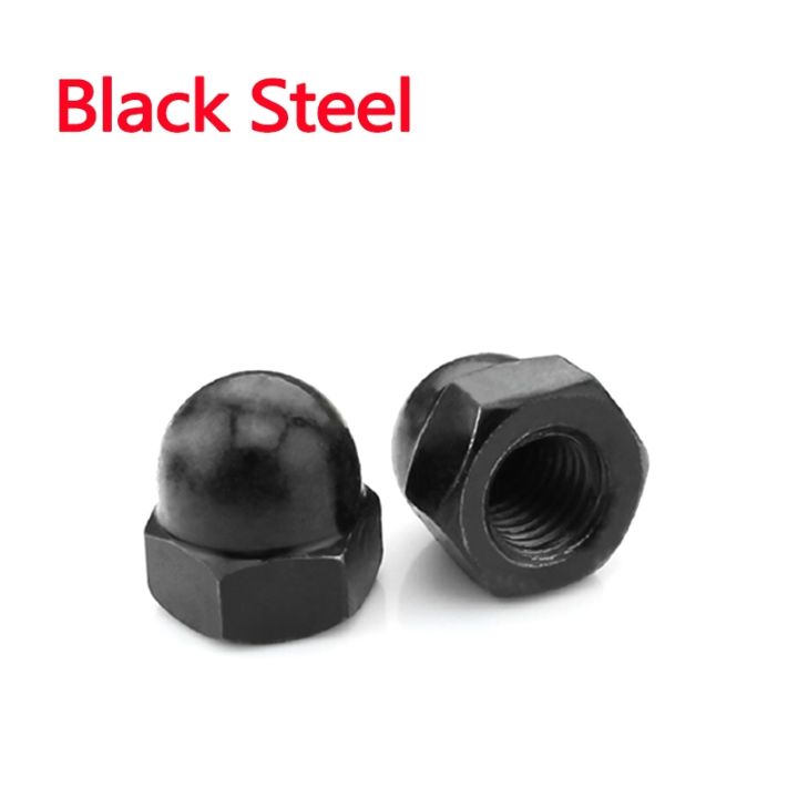 stainless-steel-brass-black-carbon-steel-acorn-cap-nut-hex-metric-threaded-hexagon-nut-m3-m4-m5-m6-m8-m10-m12-m14-m16-m18-m20