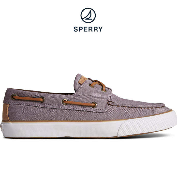 Men'S Bahama Ii Seacycled™ Twill Sneaker - Brown (Sts24994) | Lazada Ph