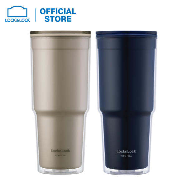 Ly Nhựa 2 lớp DoubleWall ColdCup 900ml-CN-18 – HAP502