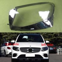 Headlight Shell Lamp Shade Transparent Headlamp Cover Plexiglass For 2016 -2019 Mercedes-Benz W253 GLC200 GLC260 GLC300