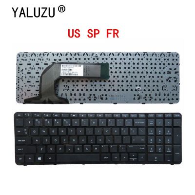 US/FR/SP ใหม่แทนที่แป้นพิมพ์แล็ปท็อปสำหรับ HP PAVILION 17 7E 17N 17-N 17-E 7N000 E128CA E110DX 17E000