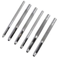 【CC】 Nonvor 6Pcs 1.5-4mm Puncher Tools Carbon Leather Hollow Hole Punch for Cutting Belts Rubber Clothing Canvas