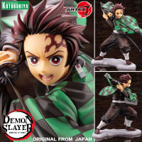 Figure ฟิกเกอร์ งานแท้ 100% Kotobukiya ARTFX J Demon Slayer Kimetsu no Yaiba ดาบพิฆาตอสูร Tanjiro Kamado คามาโดะ ทันจิโร่ 1/8 ชุดกิโมโน Ver Original from Japan Anime อนิเมะ การ์ตูน มังงะ คอลเลกชัน ของขวัญ Gift New Collection Doll ตุ๊กตา manga Model โมเดล