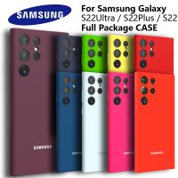 Samsung Galaxy S22 S22 Plus S22 Ultra Case Silky Silicone Cover Soft-Touch Back Protective Housing For S22Ultra S22Plus S22