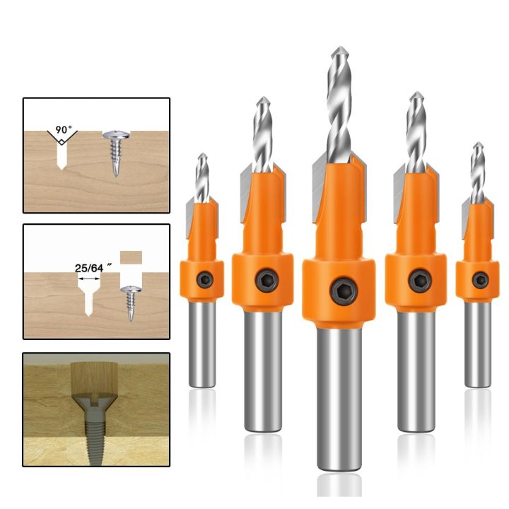 1pc-8mm-ก้านหัวเจาะงานไม้-hss-countersink-เราเตอร์บิตอุปกรณ์ถอนสกรูการรื้อถอนสำหรับเครื่องตัดการกัดไม้