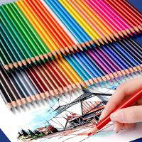 Oily Color Pencil Water-soluble Paintbrush Artistic Color Lead Brush Sketch Wood Pencils Set for School Paint Art Supplies Drawing Drafting