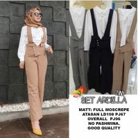 Ardila Overall Moscrepe Set Muslim Overall 5 Colors