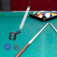 【YD】 Octagon Chalk Holder Accessories Aluminum 2 1 Pool Cue Tools Billiard for Table