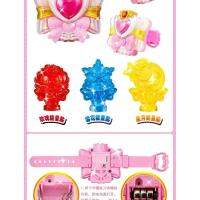 2023 ออดี้เพชรคู่ Balala ชุดของเล่นนางฟ้ามายากลน้อยสาวบินเหนือ Cailingbao Mini Magic celet จานสี