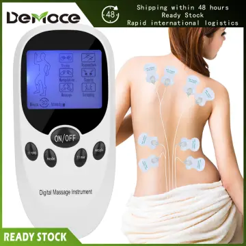 8 Mode Electric Tens Muscle Stimulator Ems Acupuncture Body Massage Digital Therapy  Machine Electrostimulator Body Care Massager