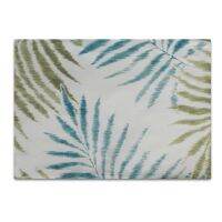 Mcao Placemats for Dinning Table Cotton Tropical Monstera Palm Leaves Floral Pattern Tablemats for Christmas Thanksgiving TJ6140