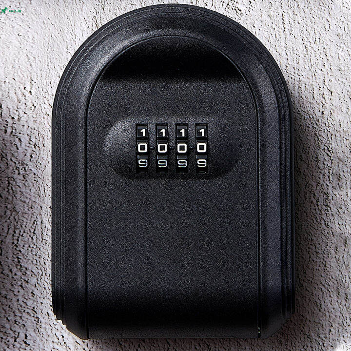Justin Combination Lockbox for House Keys Resettable Key Code Outdoor