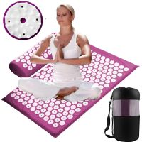 【LZ】 Massage Cushion Acupuncture mat Relieve Stress Back Body Pain Spike Acupressure Massager Mat