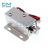 Stroke 10MM DC12V Cylinder Head Electromagnetic Lock Electric Control Lock Small Electronic Lock Door Lock